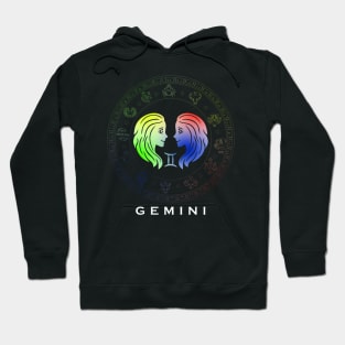 Zodiac sign Gemini T-shirt Hoodie